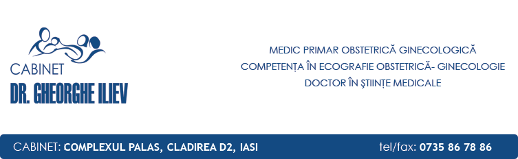 Cabinet ecografie al dr. Iliev, Iasi. Medic primar obstetrica ginecologica. Competenta in ecografie obstetrica- ginecologie. Doctor in stiinte medicale